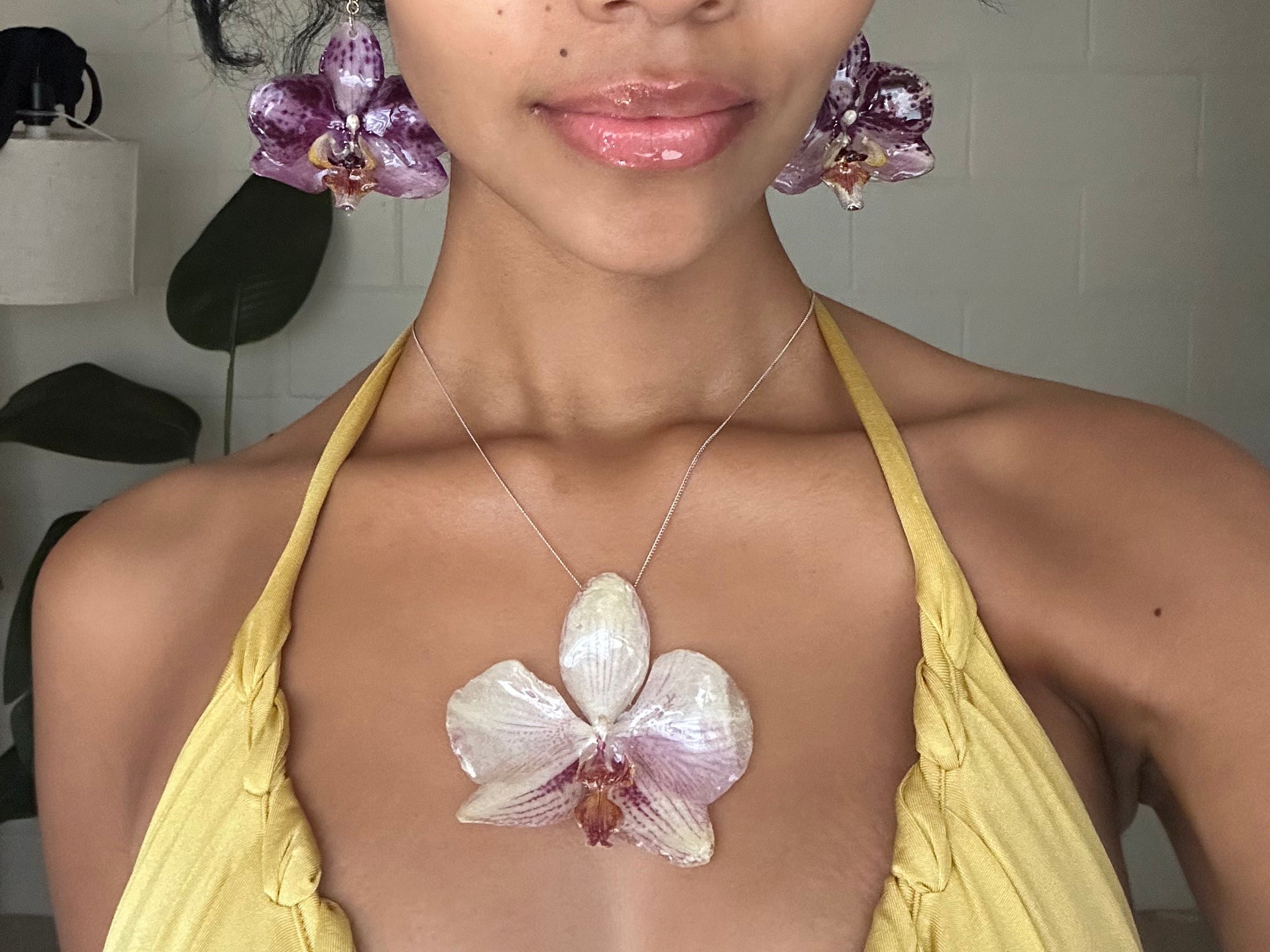Orchid Necklace