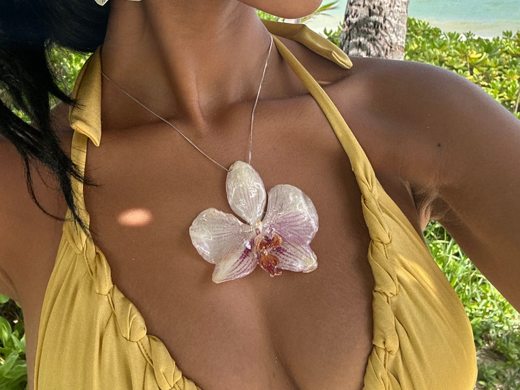 Orchid Necklace